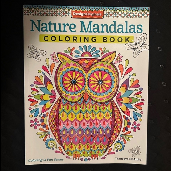 Nature Mandalas Coloring Book - Picture 1 of 8